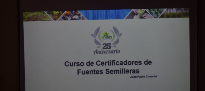 Curso de Certificadores de Fuentes Semilleras a Docentes de EANOR